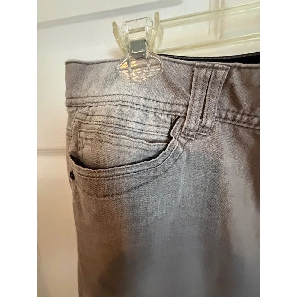 Democracy Absolution Skinny Jeans Grey Denim Pants Womens Size 12